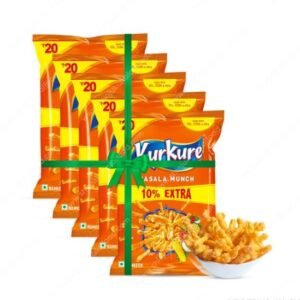 5 Pack Kurkure Masala Munch (80g X 5Pack =400g)- (Combo Offer)