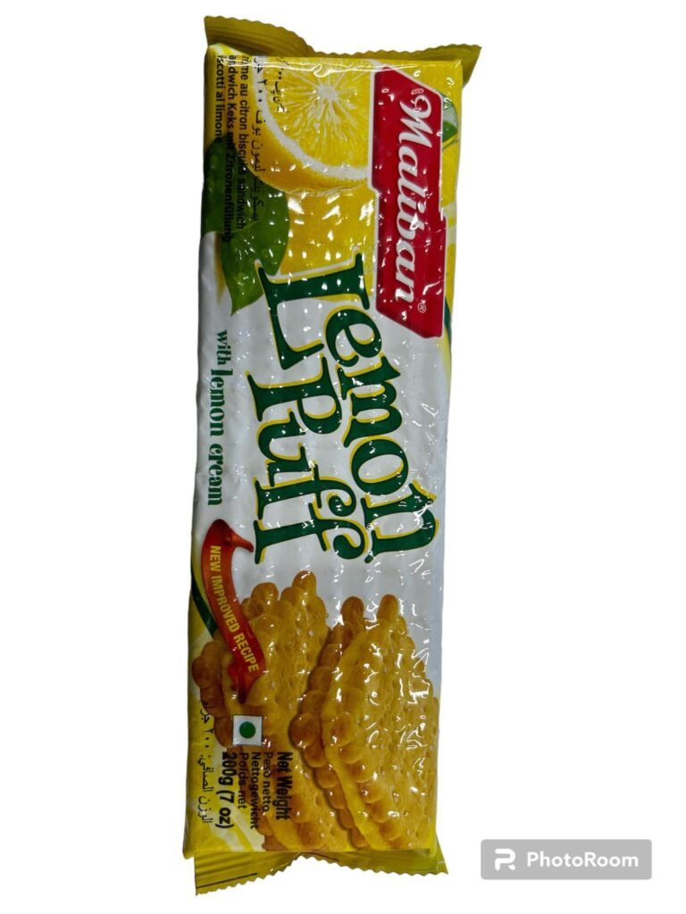 Lemon Square Rice Puffs Lemon Puff – Chiba Halal Food